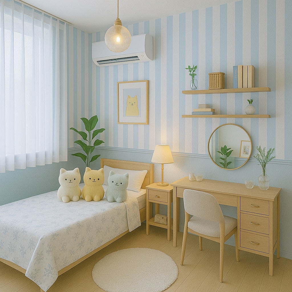 掃除後の綺麗な部屋の画像