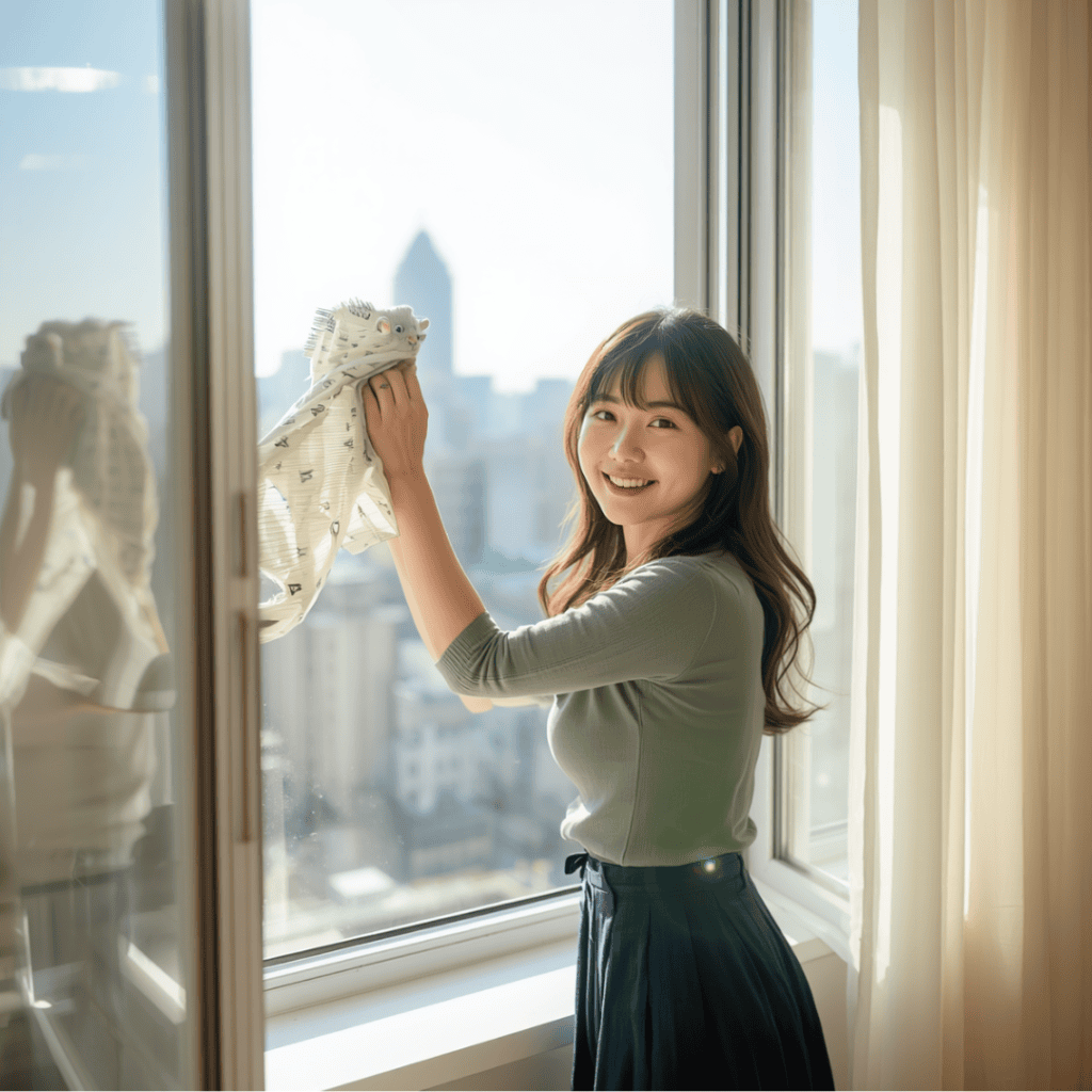 窓掃除の画像