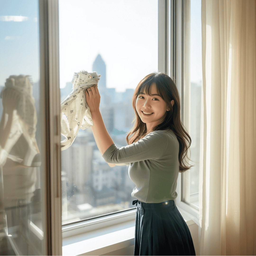 窓掃除の画像