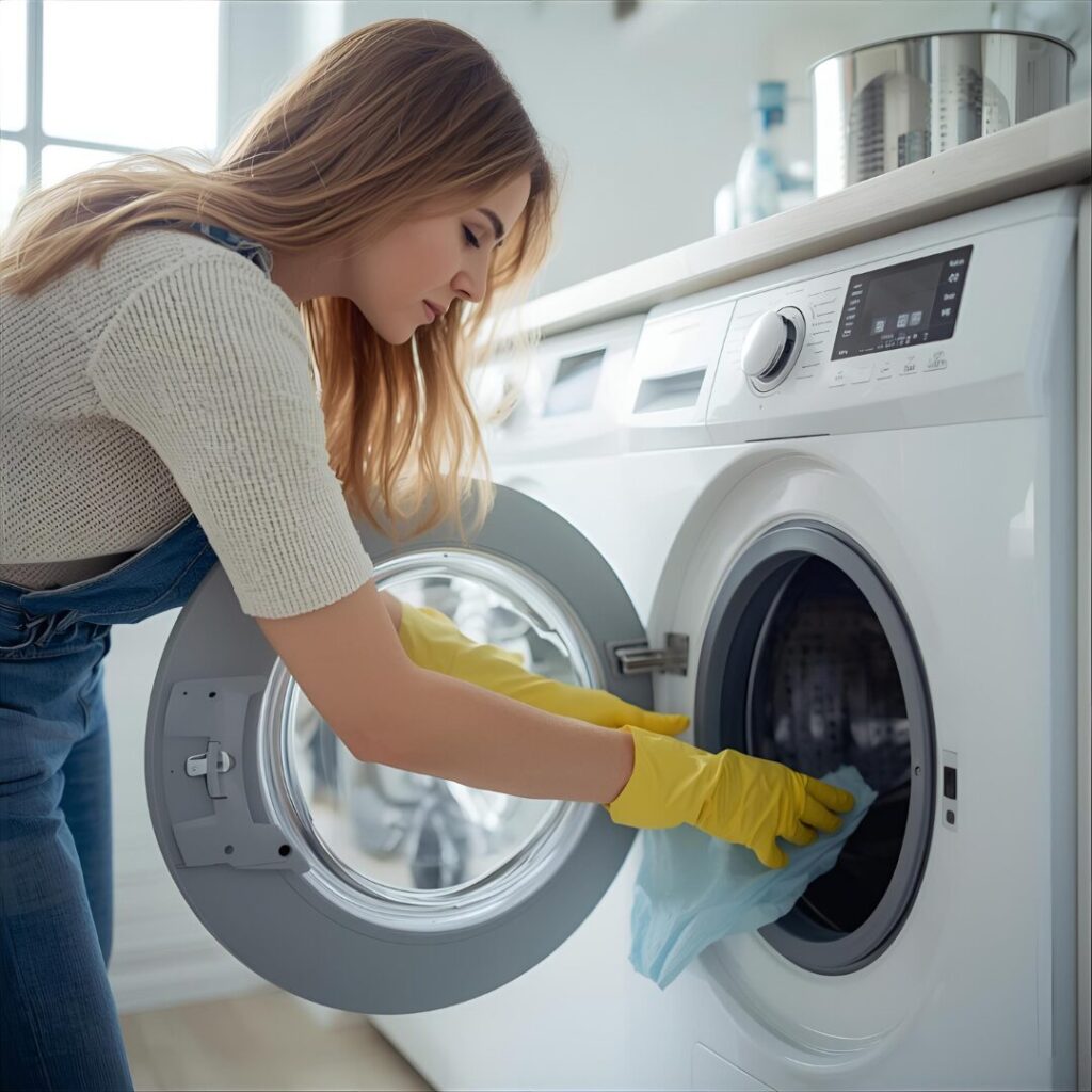 洗濯機掃除の画像