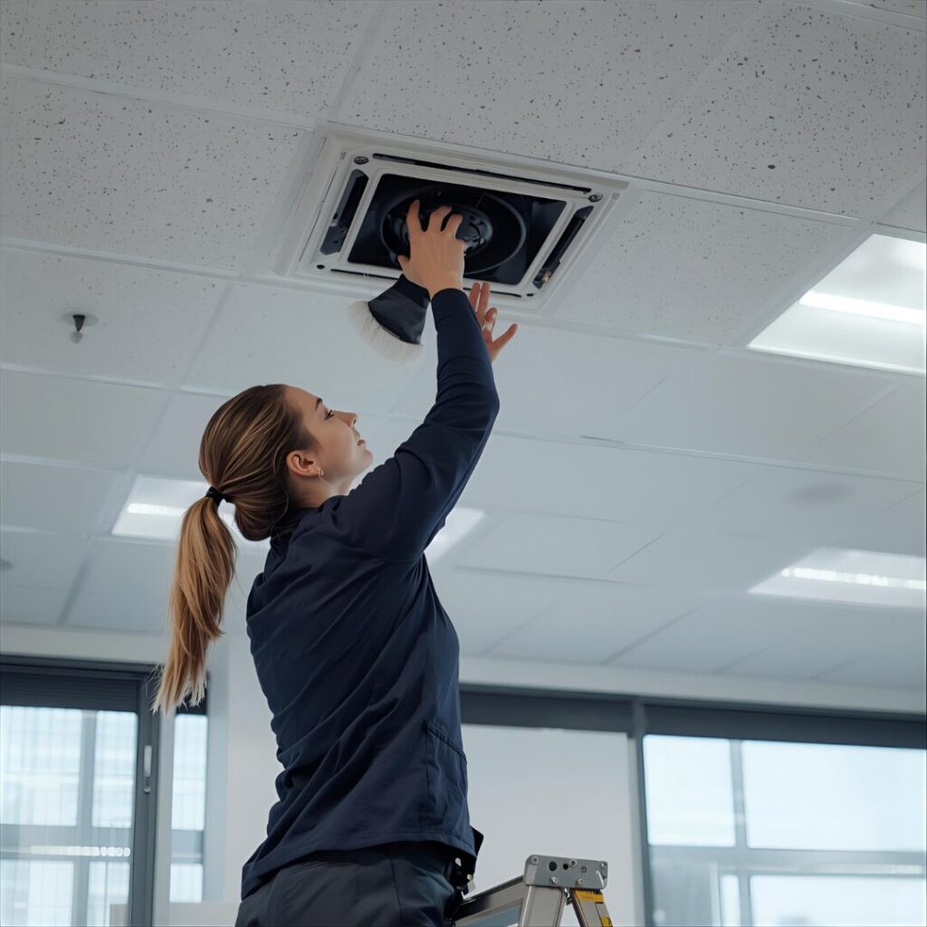 換気扇掃除後の画像