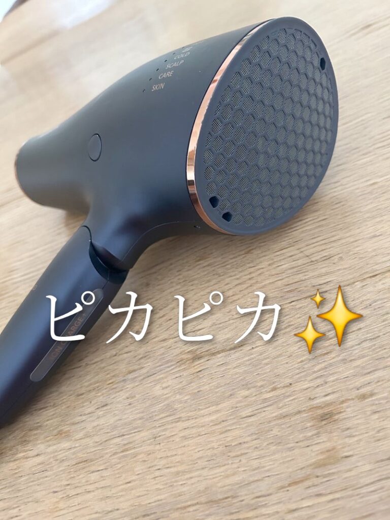 ドライヤー掃除後の画像