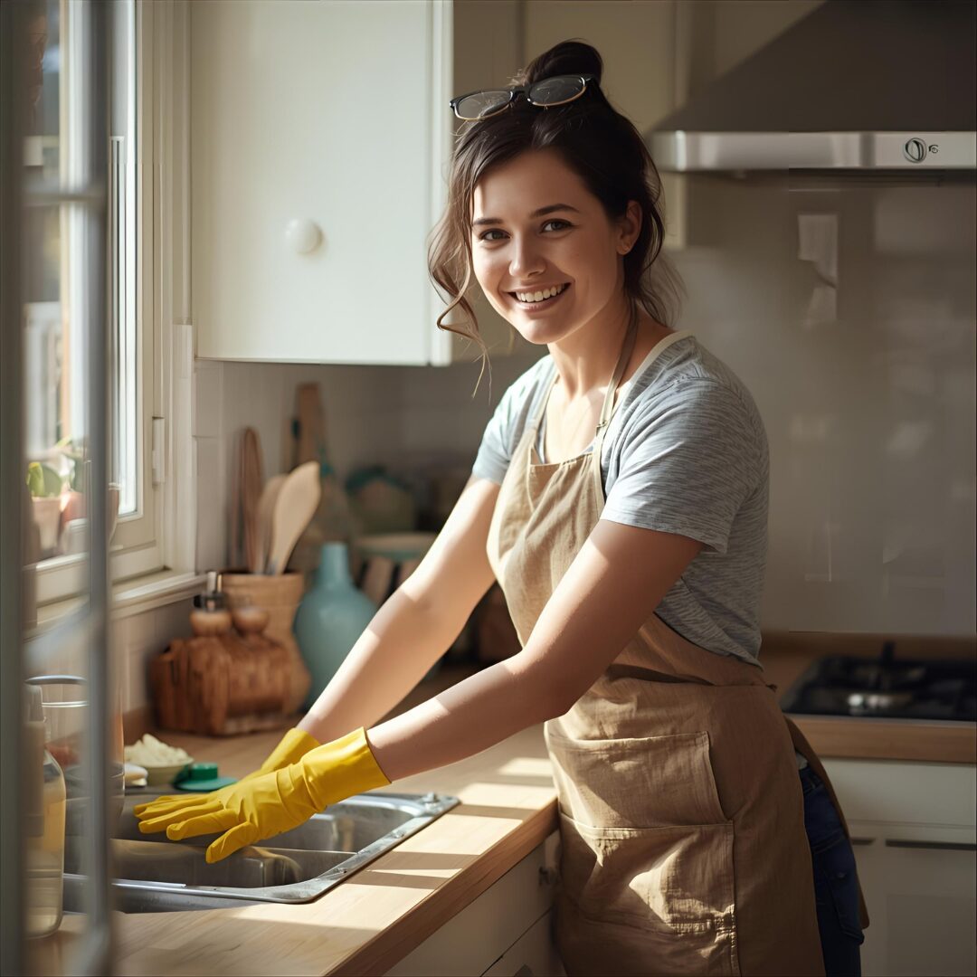 キッチン清掃の画像