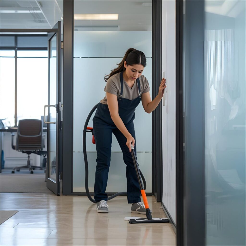 オフィスビル清掃の画像