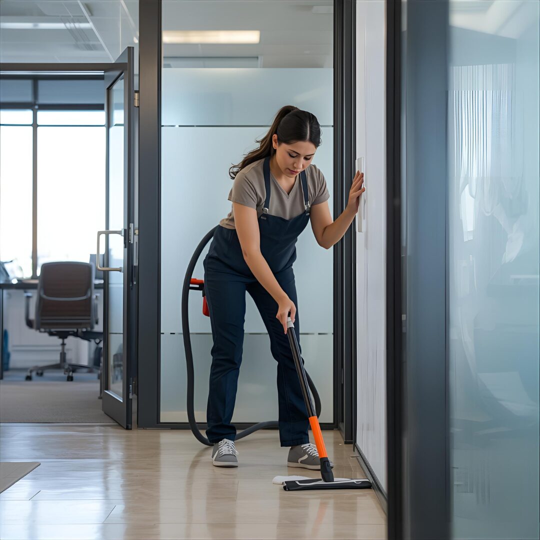 オフィスビル清掃の画像