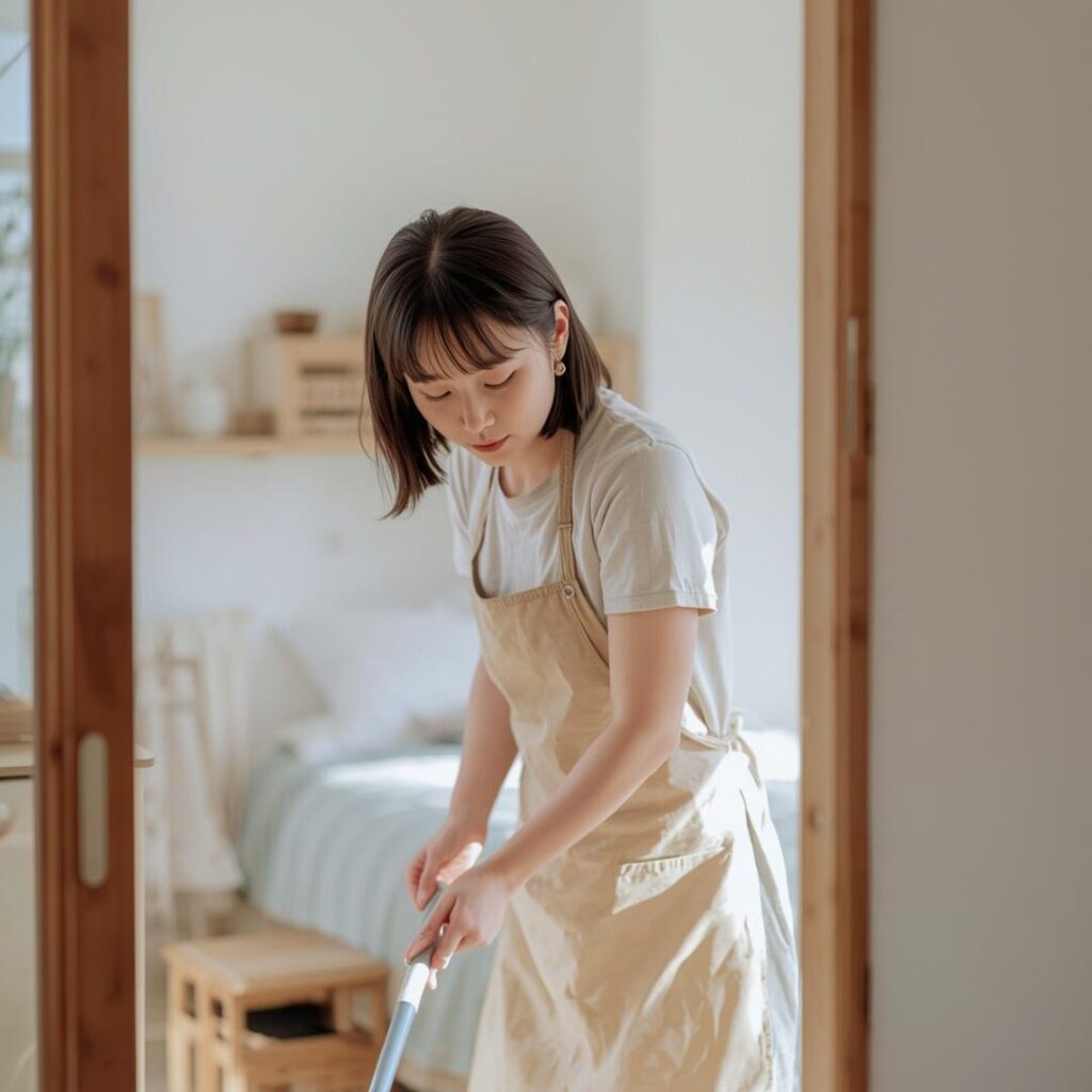 年末大掃除の画像