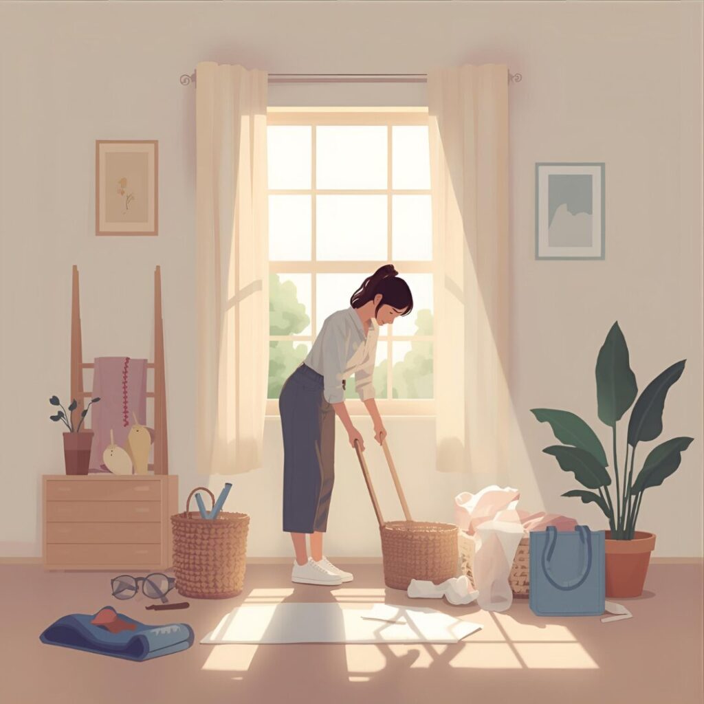 ズボラ掃除の画像