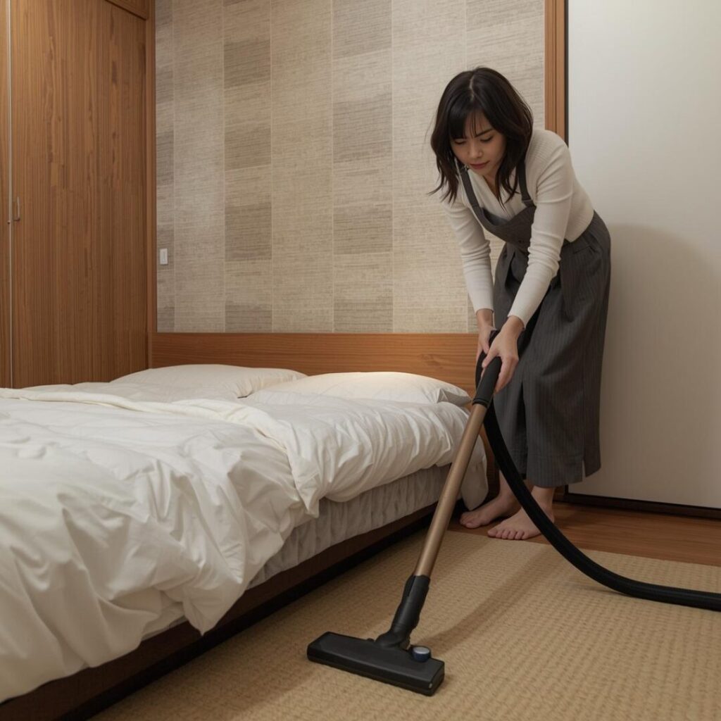 ベット下清掃の画像