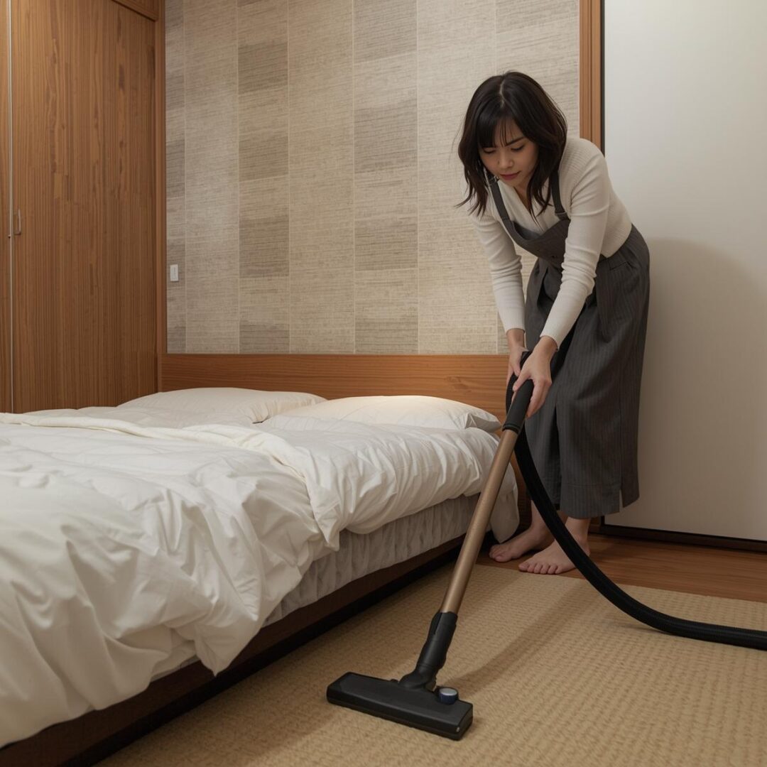 ベット下清掃の画像