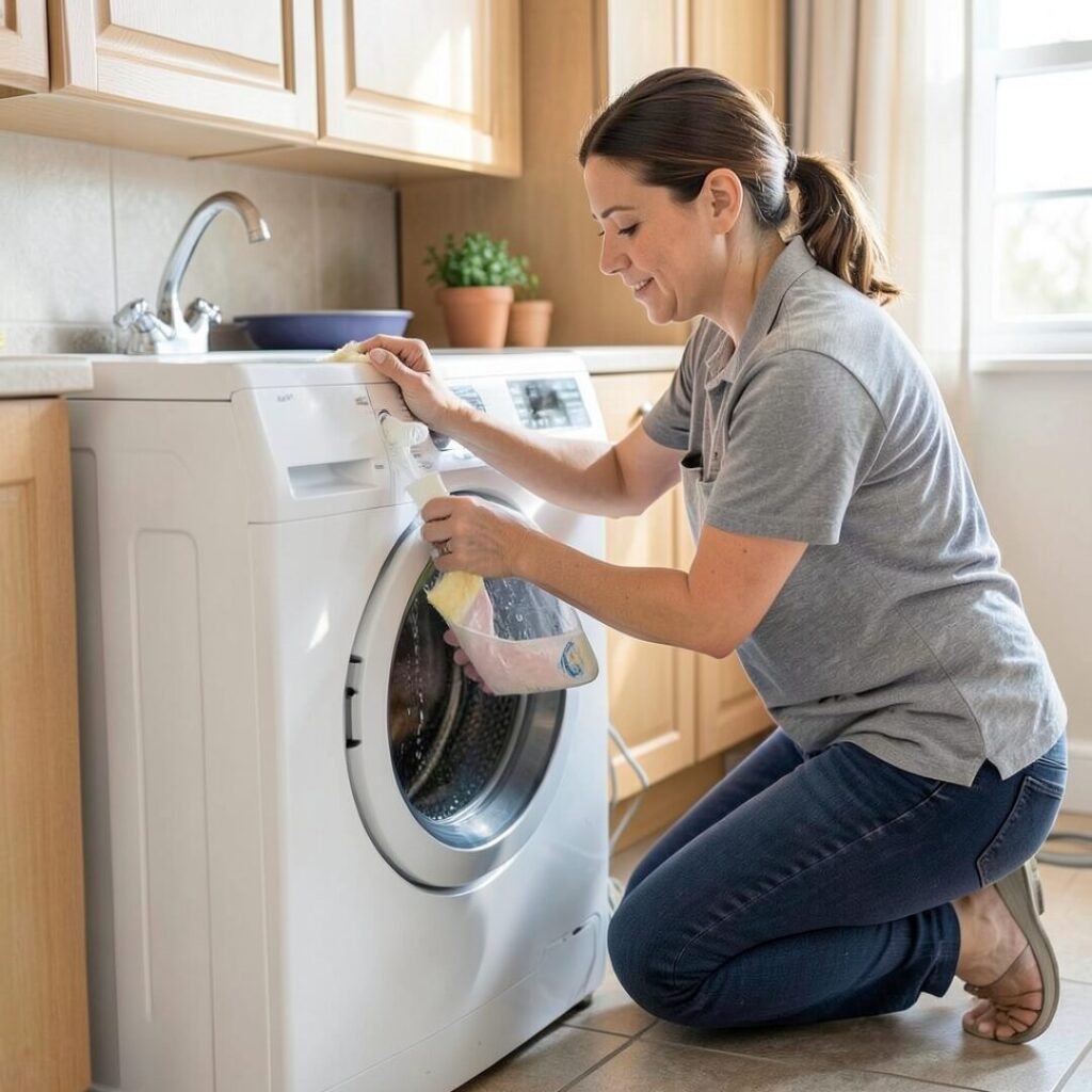 洗濯機掃除の画像