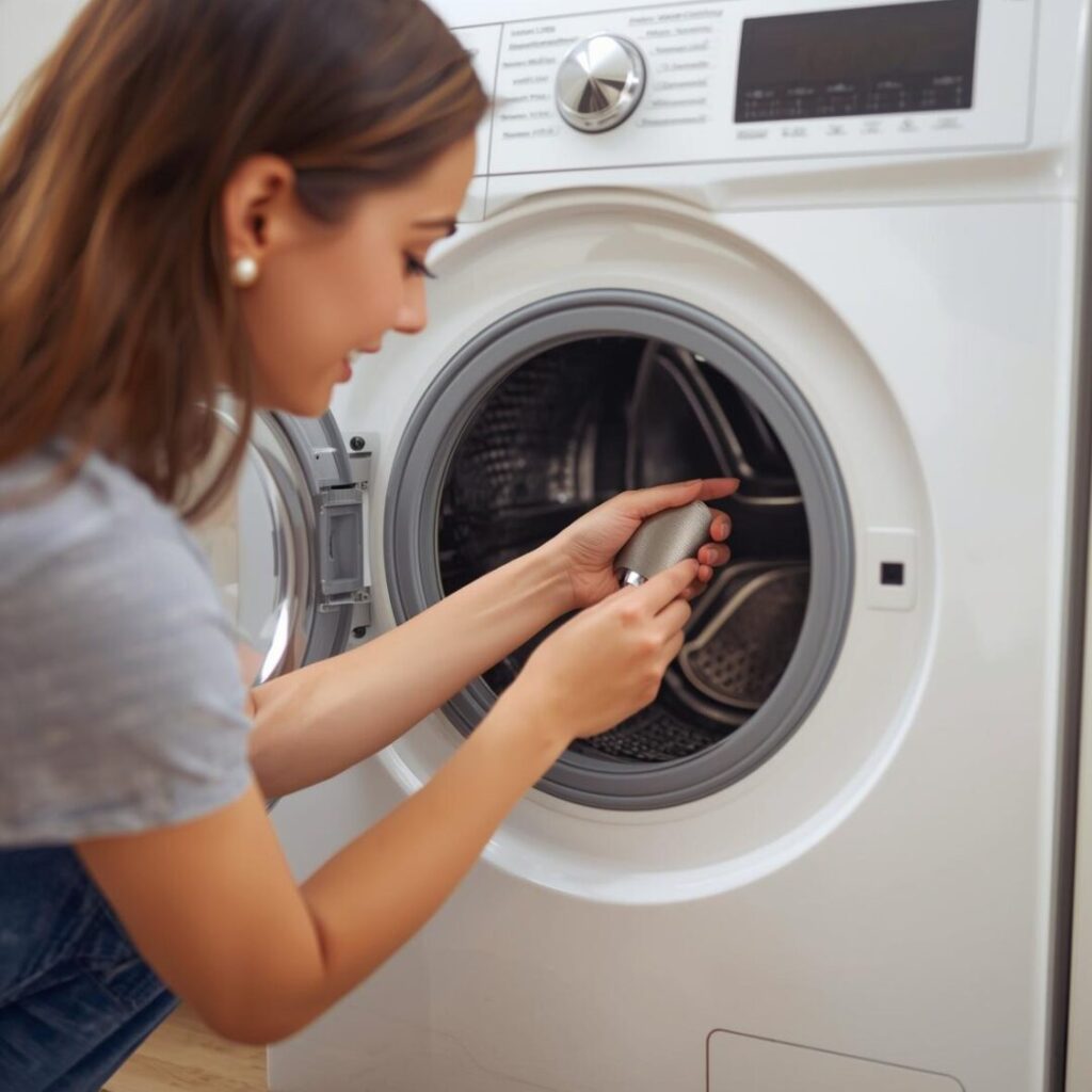 洗濯機ホース掃除の画像