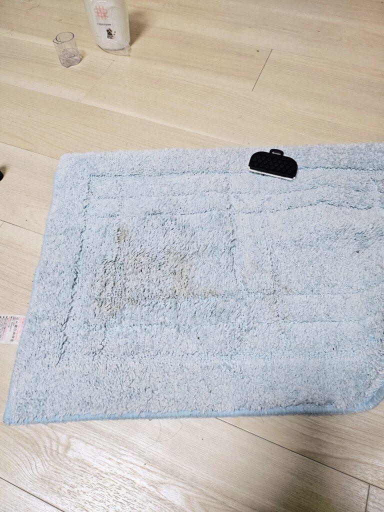 U WANTリンサークリーナー使用後の画像