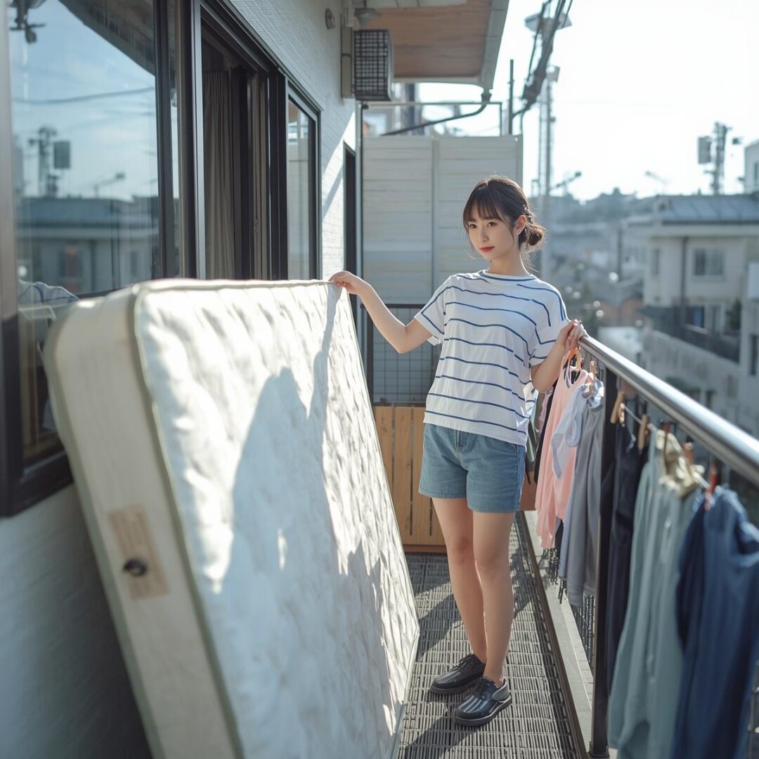 マットレスのダニ掃除の画像