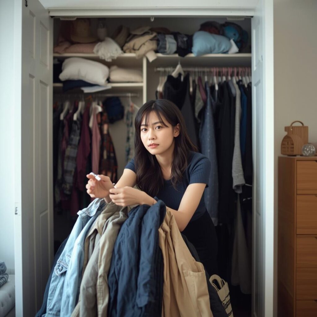 押し入れ掃除の画像