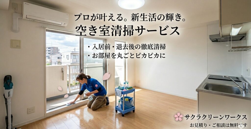 空き室清掃の画像