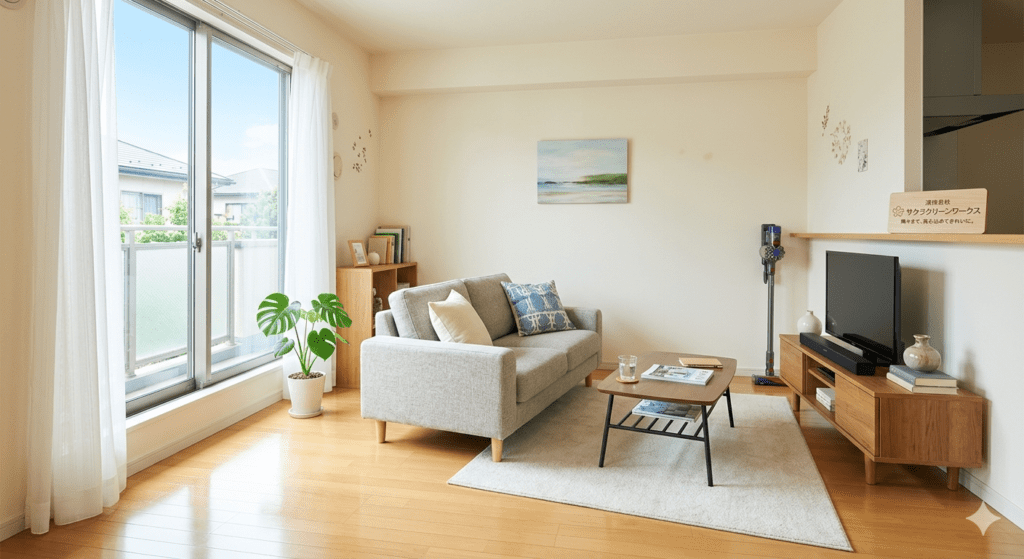 足立区周辺のハウスクリーニング・在宅清掃の画像